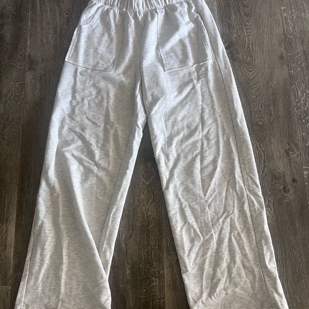 Yogalicious Gray Elastic Waist Pants